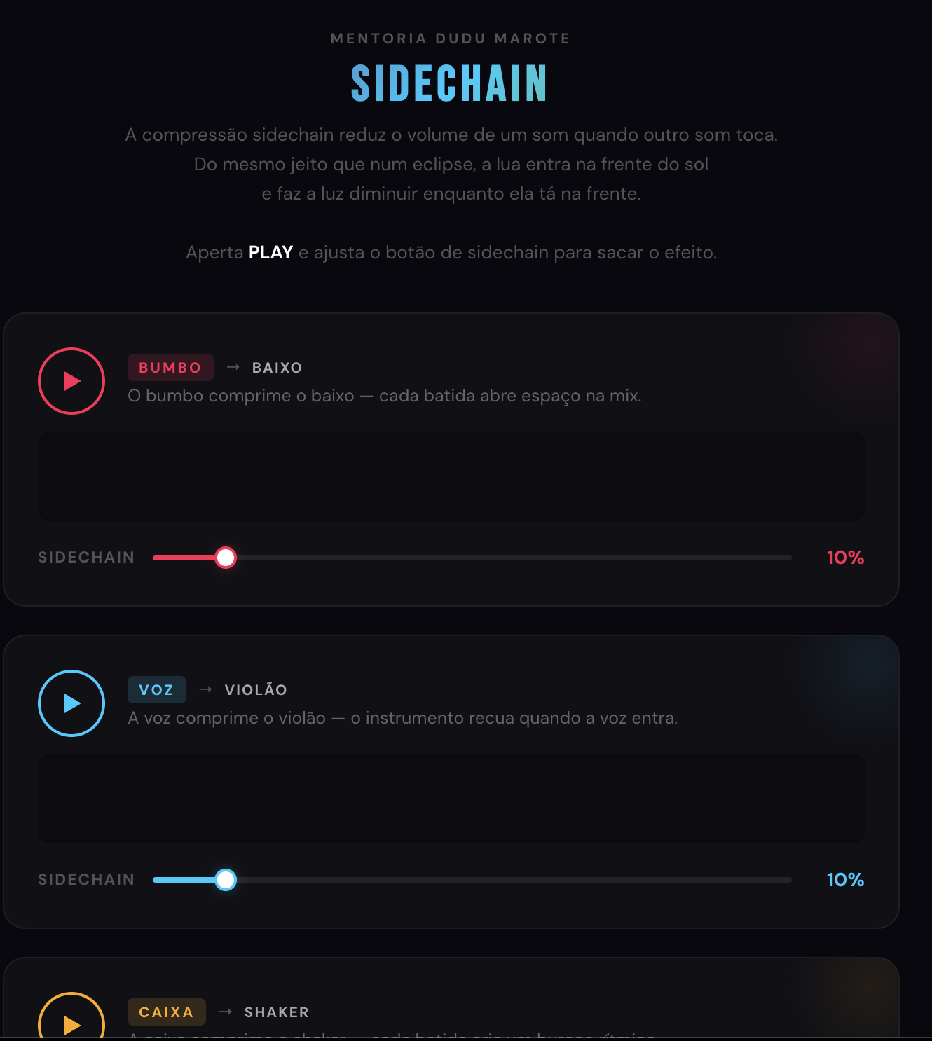 Preview do Sidechain